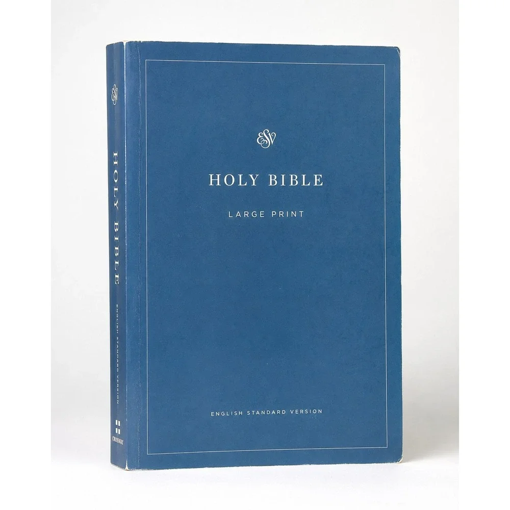 ESV Economy Bible Large Print Crossway English Standard Version Paperback 2017